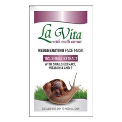 Регенерираща маска за лице с екстракт от охлюв – La Vita Snail Code